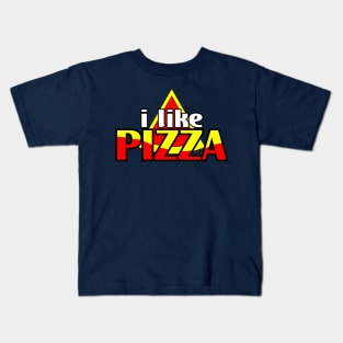 i like pizza Kids T-Shirt